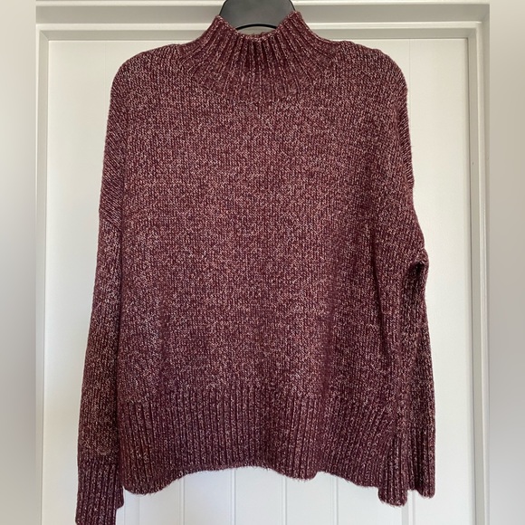 EUC 1 State sweater burgundy speckled/heathered size XS - Picture 1 of 2
